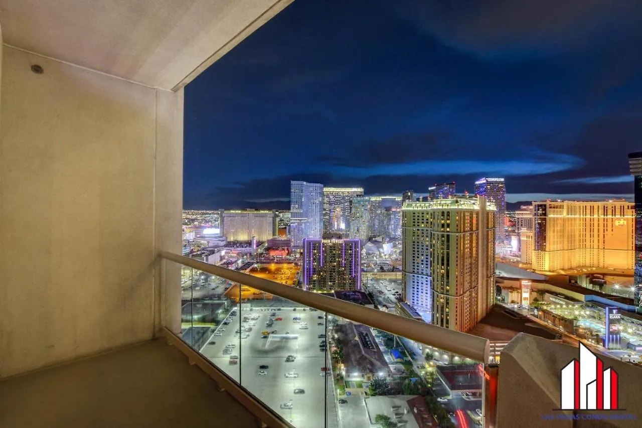 Mgm Signature-32-621 1Br2Ba F1 Strip View Balcony Las Vegas