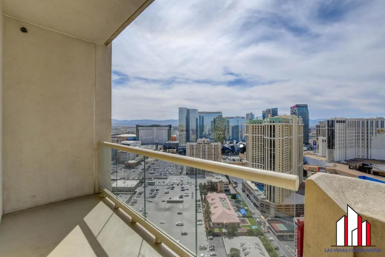 Mgm Signature-32-621 1Br2Ba F1 Strip View Balcony Las Vegas